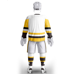 Tenue d'entraînement de hockey sur glace pour hommes, qualité professionnelle OEM, polyester de haute qualité, ensembles personnalisés, style personnalisable par sublimation - Product Image 2