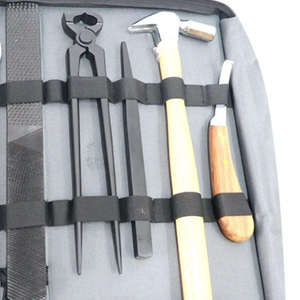 Kit d'outils de maréchal-ferrant professionnel de haute qualité, 7 pièces, fabriqué sur mesure, équipement de maréchal-ferrant pour chevaux, meilleure qualité 2025 - Product Image 6