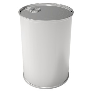 Contenedor cilíndrico de lata de metal Contenedor de almacenamiento de alimentos de oliva 99mm x 150mm Tapa de fácil apertura - Product Image 1