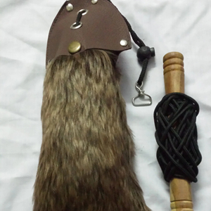 Leurre de fauconnerie avec creance en bois et ligne leurre de lapin de haute qualité - Product Image 1