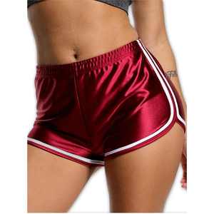 Femmes taille mince taille moyenne butin dauphin Shorts en gros sport Gym entraînement Yoga chaud Yoga Shorts - Product Image 1