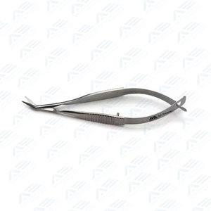 Instrumentos oculares de acero inoxidable con punta afilada de 8cm de largo, vannas oftálmicas, microtijeras finas rectas curvadas por Apto Enterprises - Product Image 6