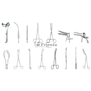 Kit de Pansement Chirurgical ORL Professionnel en Acier Inoxydable Médical Réutilisable Certifié CE, Source d'Alimentation Manuelle, Instrument de Bandage - Product Image 2