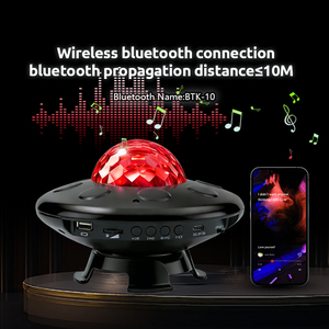 <span class=keywords><strong>Projecteur</strong></span> LED intelligent UFO, lecteur de musique Bluetooth, veilleuse nébuleuse, décoration de chambre, lampe d'ambiance, cadeau d'anniversaire ou de Noël - Product Image 5