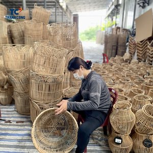 หวายธรรมชาติของเด็กของเล่นเด็กทำมือหวายตกแต่งทำด้วยมือ - Product Image 2