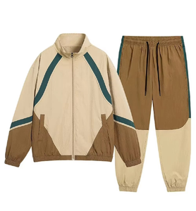 Conjunto Deportivo de Nylon Personalizado al por Mayor para Hombre, de Alta Calidad, 2 Piezas, Ligero, Holgado, Cortavientos - Product Image 1