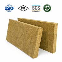 Paneles de Lana de Roca Estándar ASTM C665 para Norteamérica, Aislamiento Térmico para Paredes con Montantes de Madera R13 3.5'', Lana de Roca Ignífuga e Insonorizante