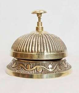 Campana Decorativa Artesanal de Aluminio para Mesa de Oficina, Campana Personalizable para Decoración del Hogar u Oficina - Product Image 4