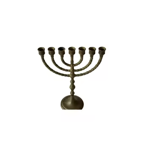Centro de mesa de latón Candelabro de 9 brazos Soporte de vela para uso en bodas e iglesias Disponible en tamaños personalizados para una decoración elegante - Product Image 3
