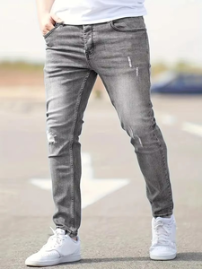 Pantalones vaqueros de mezclilla para hombre más vendidos, ropa cómoda de estilo de vida, tela de calidad duradera, atuendo informal de larga duración - Product Image 2