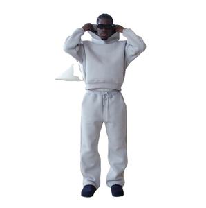 Pantalones Deportivos de Forro Polar Ecológicos de Invierno Personalizados, Chándales de Entrenamiento para Hombre, Unisex, Chándal Informal Holgado de Alta Calidad - Product Image 5