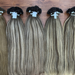 PRODUIT EXCEPTIONNEL !! Extensions de cheveux humains à pointe en kératine, prix de gros, non traitées, 100% vierges, cheveux bruts, extensions de cheveux à pointe plate - Product Image 5