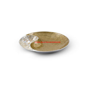 Cuenco de color cobre puro Acabado esmaltado hecho a mano con compartimento de remolque Diseño moderno Uso personalizado en gran oferta Muestra gratis - Product Image 4