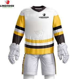 Venta caliente Nuevo estilo Conjunto de uniforme de hockey sobre hielo Última llegada de diseño - Product Image 5