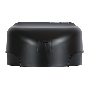 Dispensador de papel higiénico individual Boardwalk Jumbo de 11 pulgadas X 6.25 pulgadas X 12.25 pulgadas Plástico Negro - Product Image 3