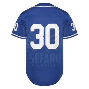 เสื้อเบสบอลทีมสต็อก วัสดุทนทาน สวมใส่สบาย - Product Image 3