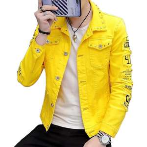 Chaqueta Vaquera Unisex Estilo Urbano Informal Chaqueta Vaquera de Tela Suave Ajuste Cómodo para Hombre y Mujer - Product Image 6