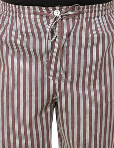 Pijamas de mujer Pijamas de rayas suaves Ropa de dormir personalizada de manga larga Conjuntos de mujer - Product Image 2
