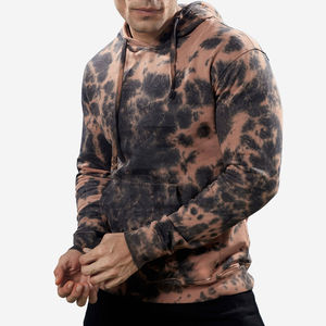 2024 Jersey personalizado para hombre Tie Dye Hoodie cien por ciento preencogido Anti Pilling algodón Streetwear sólido Multi colores para otoño - Product Image 2