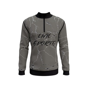 Sudaderas con capucha de sublimación personalizadas para hombre/sudaderas de alta calidad nueva moda poliéster tejido en blanco/impreso - Product Image 1