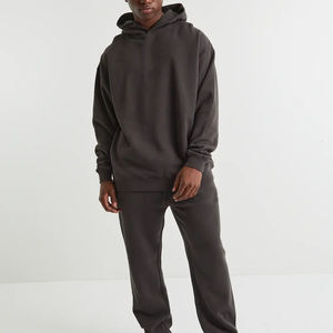 เสื้อฮู้ดสวมหัวกันลมสำหรับผู้ชายผ้าคอตตอน100% มีซิปเต็มตัวสำหรับฤดูหนาว - Product Image 3