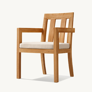 Chaise individuelle en vente chaude, fabriquée en bois de teck de bonne qualité et durable, pour une utilisation en extérieur, style moderne, équipée de mousse - Product Image 4