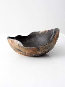 SMART QUALITY NATURAL BUFFALO HORN <b>BOWL</b> Available in All Sizes Indian Horn Crafts Decorative Horn <b>Bowl</b> for Home and Decor - Product Image 4