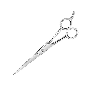 Ciseaux à barbe et cheveux avec repose-doigts, tranchants comme un rasoir, finition miroir, pour la coiffure - Product Image 3