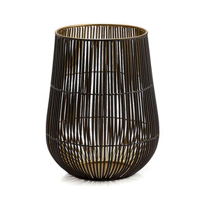 Nouveau design tendance, bougeoir en fil de fer métallique pour décoration intérieure/extérieure, mariage et Noël, fait à la main, durable - Product Image 1