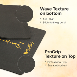 Inspirado en la naturaleza: la esterilla de yoga más delgada en verde oscuro - Product Image 3