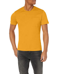 Camiseta de Manga Corta para Hombre al por Mayor, 100% Algodón, Tejido de Punto Informal de Alta Calidad, Transpirable, Diseño de Cuello Redondo, Logotipo Estampado, Gimnasio - Product Image 1