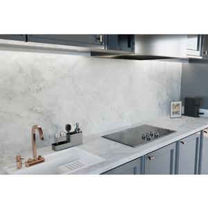 แผ่นควอตซ์พิมพ์ลายโอปุสสำหรับเคาน์เตอร์ครัวและท็อปโต๊ะเครื่องแป้ง หนา 2 ซม. 3 ซม. ขัดเงา หินสำเร็จรูปสำหรับงานก่อสร้าง - Product Image 1