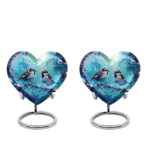 Porte-clés cadeau romantique urnes pour cendres de crémation moderne pour cendres humaines souvenir urnes décoratives pour bébés - Product Image 5