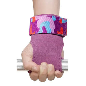 Coussinets d'haltérophilie de haute qualité avec logo personnalisé Sangles en coton d'haltérophilie à usage intensif OEM Coussinets d'haltérophilie - Product Image 5