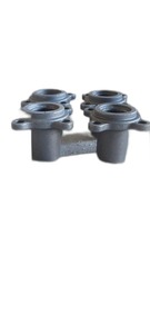 Fourniture de fonderie d'équipement industriel de pièces moulées en métal noir en acier personnalisé de précision OEM pour composants de machines - Product Image 2