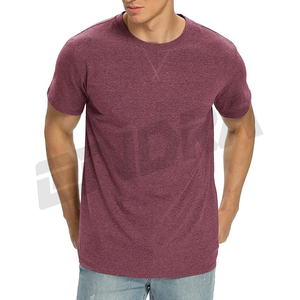 T-shirt décontracté en coton de qualité supérieure pour hommes tissu doux coupe moderne col rond manches courtes respirant usure quotidienne style tendance must - Product Image 1