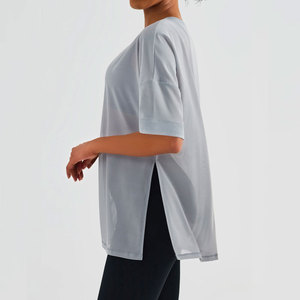 เสื้อยืดผู้หญิงน้ำหนักเบาเสื้อยืดคอกลมแขนสั้นผ้าฝ้ายแฟชั่นลำลองสำหรับเสื้อนอกใส่ได้ทุกวันในฤดูร้อน - Product Image 3