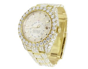 Estilo Popular VVS Moissanite diamante Acero inoxidable helado reloj de pulsera automático personalizado Hip Hop Bling hombres regalos de moda - Product Image 1