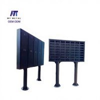 Structure de cadre d'écran LED extérieur en aluminium sur mesure pour armoire d'affichage LED, panneau LED pour affichage publicitaire