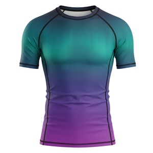 Maillot de compression premium pour hommes, femmes et enfants, MMA, BJJ, Jiu-Jitsu, entraînement sans kimono, personnalisé, sublimé, durable, vente en gros - Product Image 1