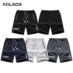 <b>Men's</b> Casual Cargo Gym Shorts 100% Cotton Solid <b>Relaxed</b> <b>Fit</b> Elastic Waist Knee Length Multi-Pockets Breathable Quick Dry Premium - Product Image 1
