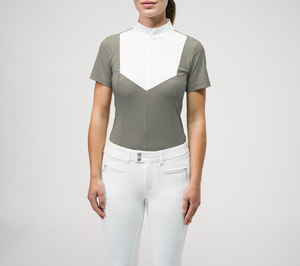 Conjunto de capa base Ecuestre para mujer Mezcla de LICRA suave Ajuste elástico Uso escolar y deportivo multifunción - Product Image 3