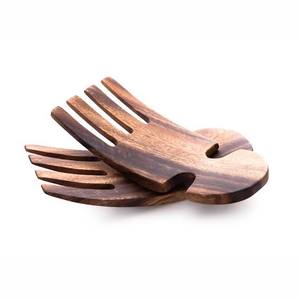 ไม้อะคาเซีย/ มะม่วงธรรมชาติใช้มือคีบสลัดผลไม้เครื่องใช้ในบ้านและในครัว - Product Image 1