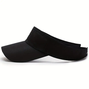 Casquettes à visière en coton 100% avec logo brodé, plusieurs couleurs, taille réglable, casquette à visière avec logos personnalisés, prix bas, design personnalisé - Product Image 5