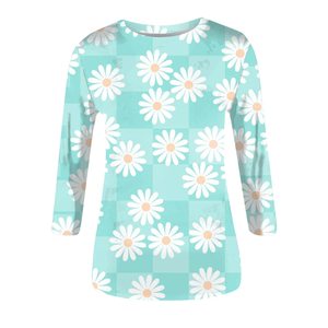 Camiseta de Mujer con Todas las Tallas Disponibles, Camisetas de Mujer al por Mayor, Manga Corta, Cuello Redondo, Camisetas de Moda para Mujer - Product Image 6