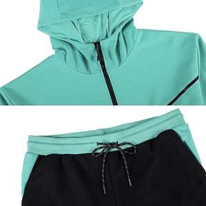 OEM Unisex 2-Piece Pullover Hooded <b>Jogger</b> Tracksuit Winter <b>Fleece</b> with Printed Logo for <b>Men</b> and Boys Latest Design Wholesale - Product Image 6