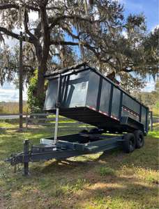 Remolque Volquete de Alta Resistencia 7x16 para Uso Agrícola, Sistema Hidráulico Duradero con Componentes Centrales de Engranajes para Remolque de Tractor - Product Image 3