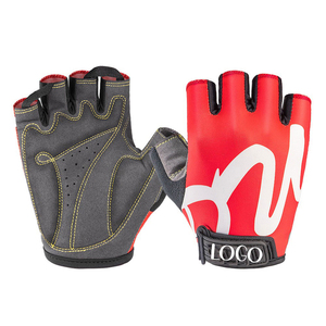 ถุงมือขี่จักรยานครึ่งนิ้วใส่ได้ทั้งชายและหญิงสำหรับมืออาชีพระบายอากาศน้ำหนักเบากันลื่นดูดซับแรงกระแทกกำหนดสีและขนาดได้เอง - Product Image 5