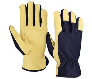Gants de travail en cuir Nappa de qualité supérieure pour la sécurité des travaux mécaniques Gants de travail à forte adhérence antidérapante - Product Image 4