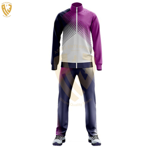 Survêtements d'hiver pour hommes à manches longues, respirants et résistants, avec logo personnalisé, ensembles de style uni 100 % coton - Product Image 4